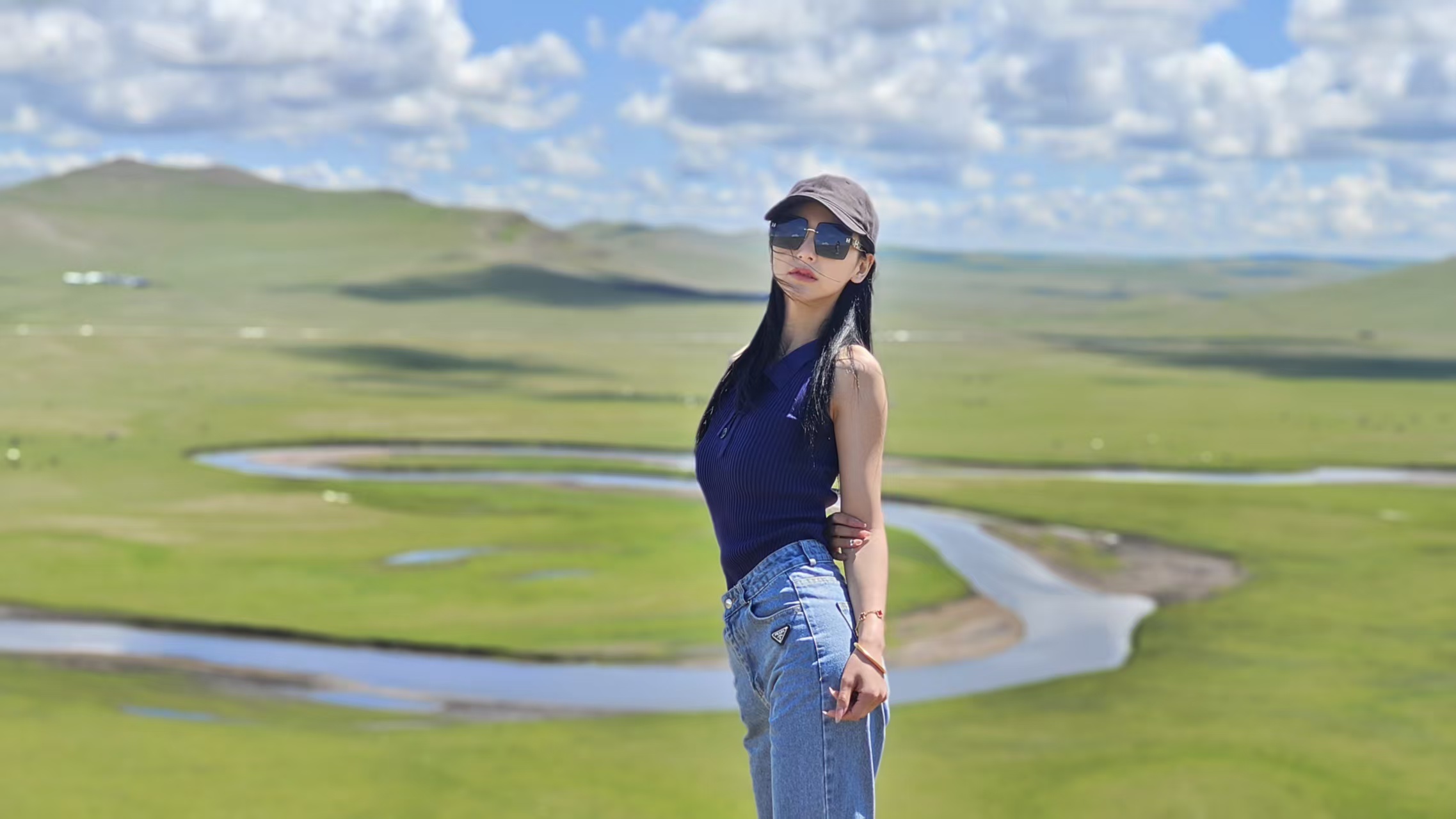 走进一片干净的蓝